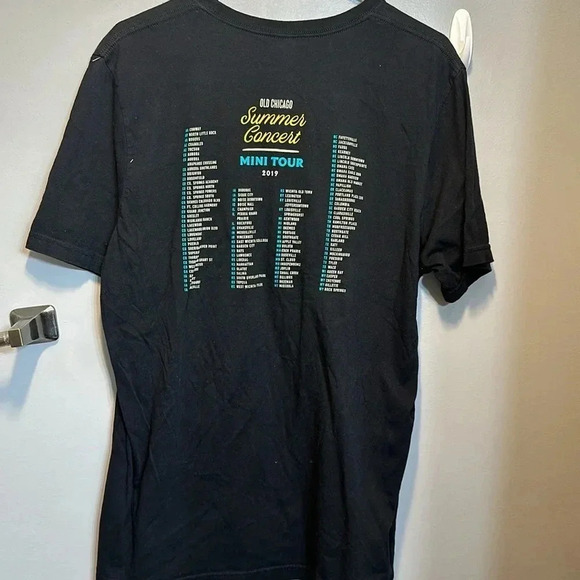 2021 old chicago summer concert tshirt mini tour size XL short sleeve - Picture 2 of 4